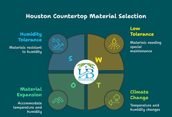 Houston Countertop Material Selection