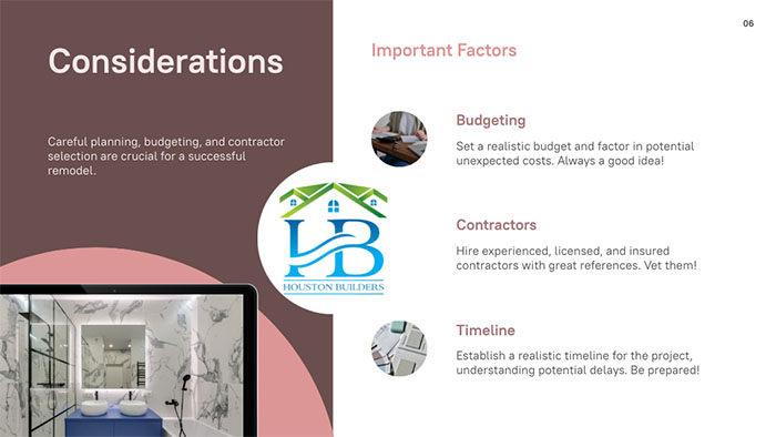 remodeling for investors