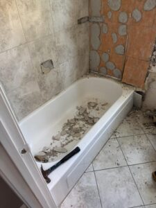 Modern bathroom remodeling services completed by Houston Builders Texas team