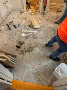 construction site in Bellaire, TX