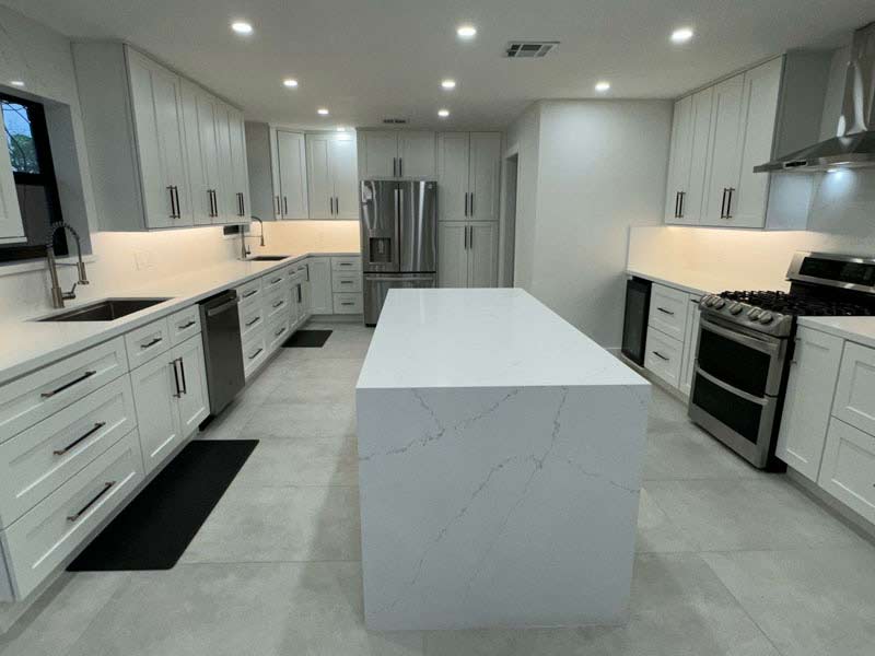 kitchen renovation project