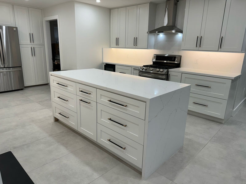 kitchen island design houston