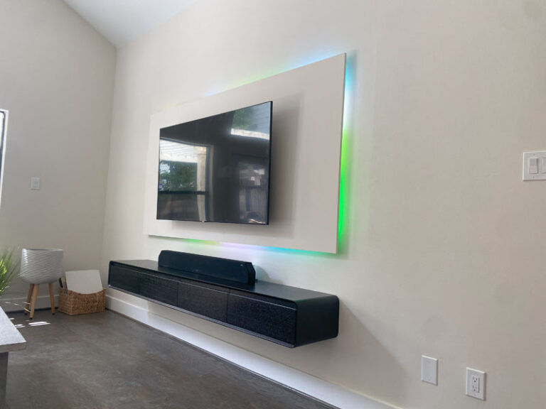 kitchen and living room remodel in Houston