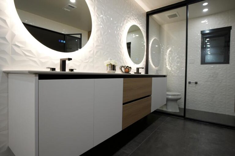 double vanity parent unit