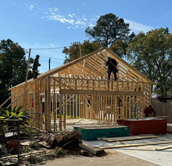 new building from scratch in houston tx