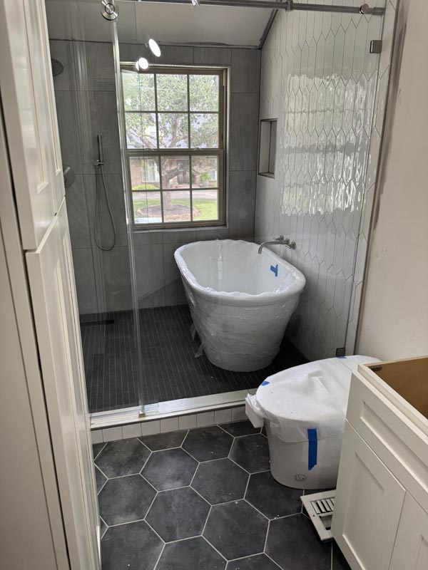 luxury bathroom remodel