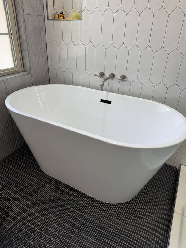 Freestanding Tub installation