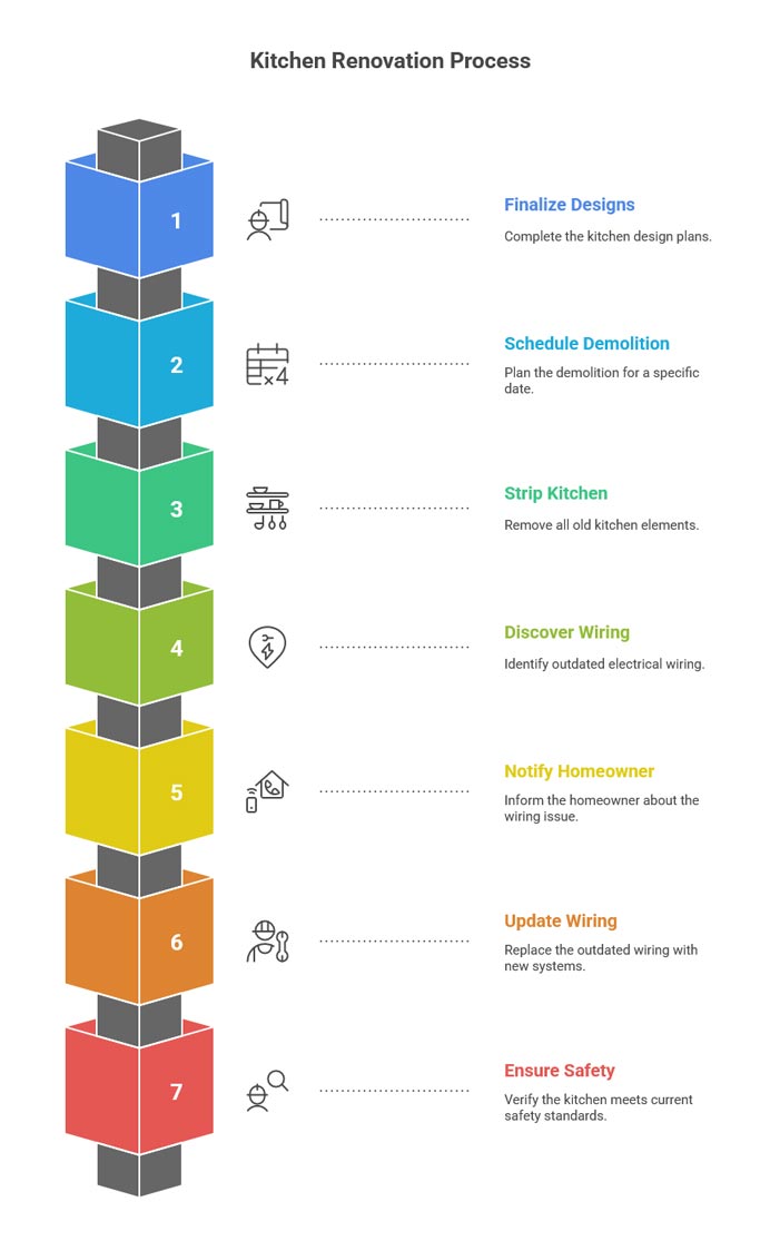 Kitchen Renovation Process in houston