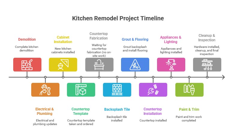 Kitchen Remodel Project Timeline
