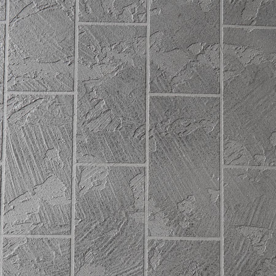 Close-up of troweled slate-look texture on a waterproof balcony coating in Seabrook, TX