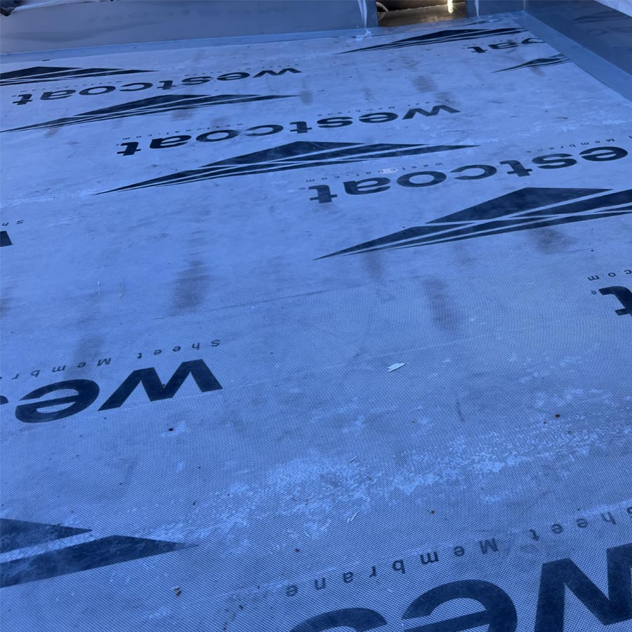 Balcony deck preparation for new waterproofing system installation Houston Heights