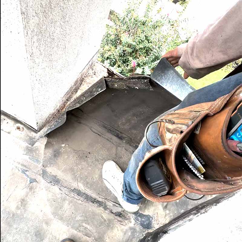 Critical structural damage from failed waterproofing