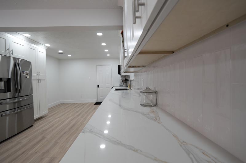 Kitchen quartz countertop in fort bend county tx