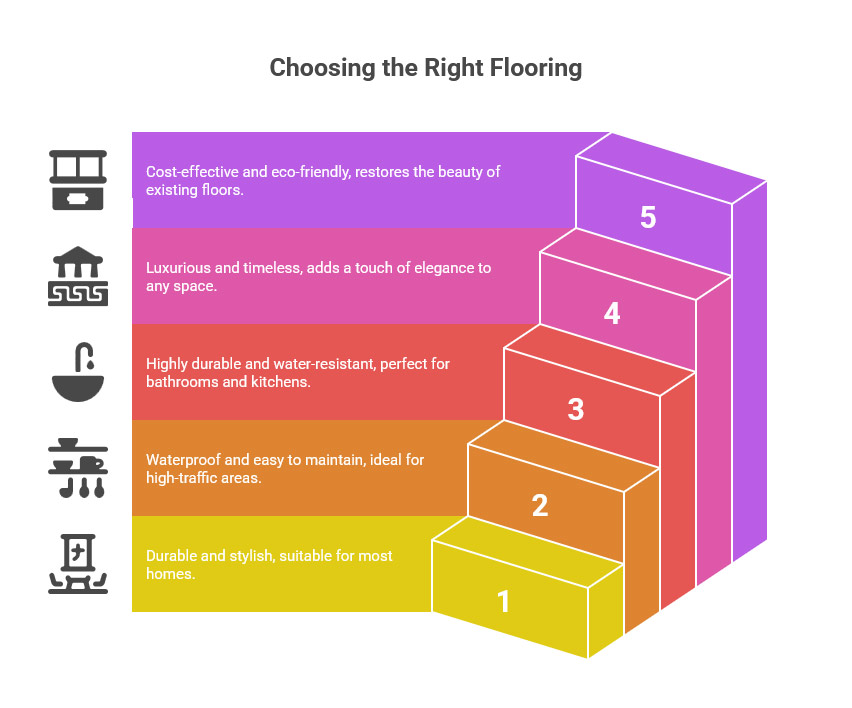 Choosing the Right Flooring in bellaire