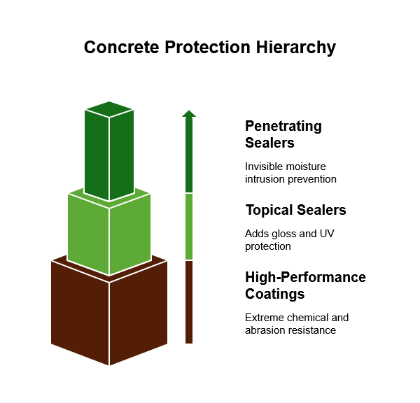concrete maintenance and sealant schedule for Houston area homes