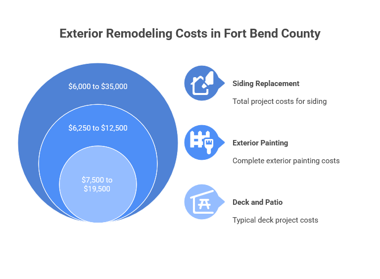Exterior Remodeling Costs in Fort Bend County