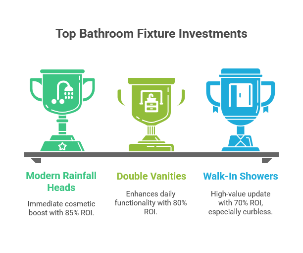 High ROI bathroom fixture upgrades