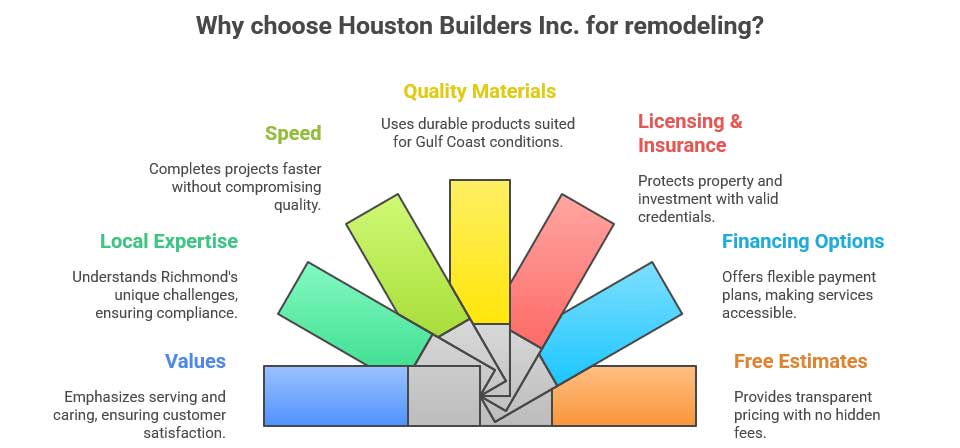 Why choose Houston Builders Inc. for remodeling?