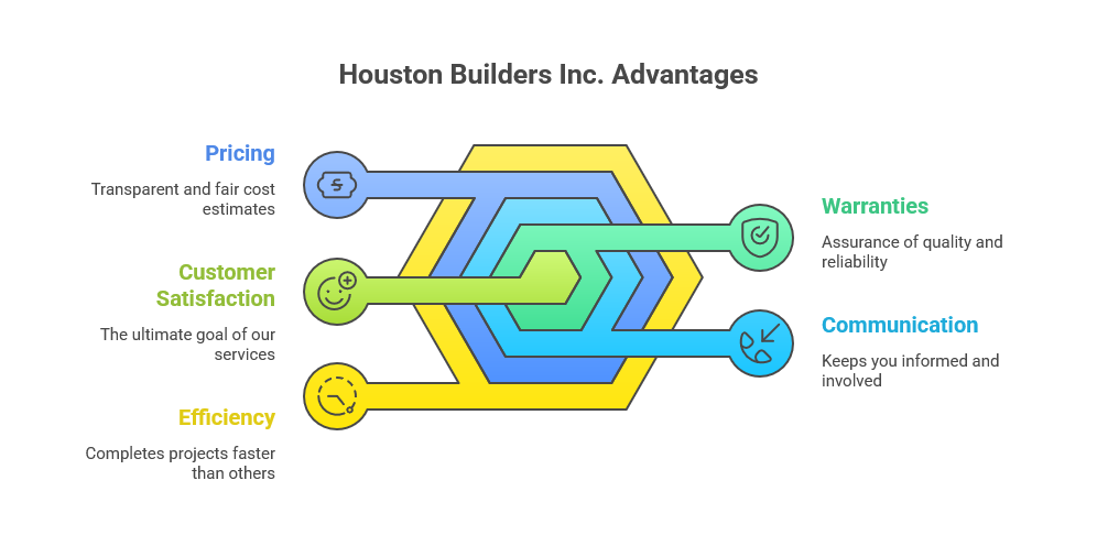 Houston Builders Inc. Advantages