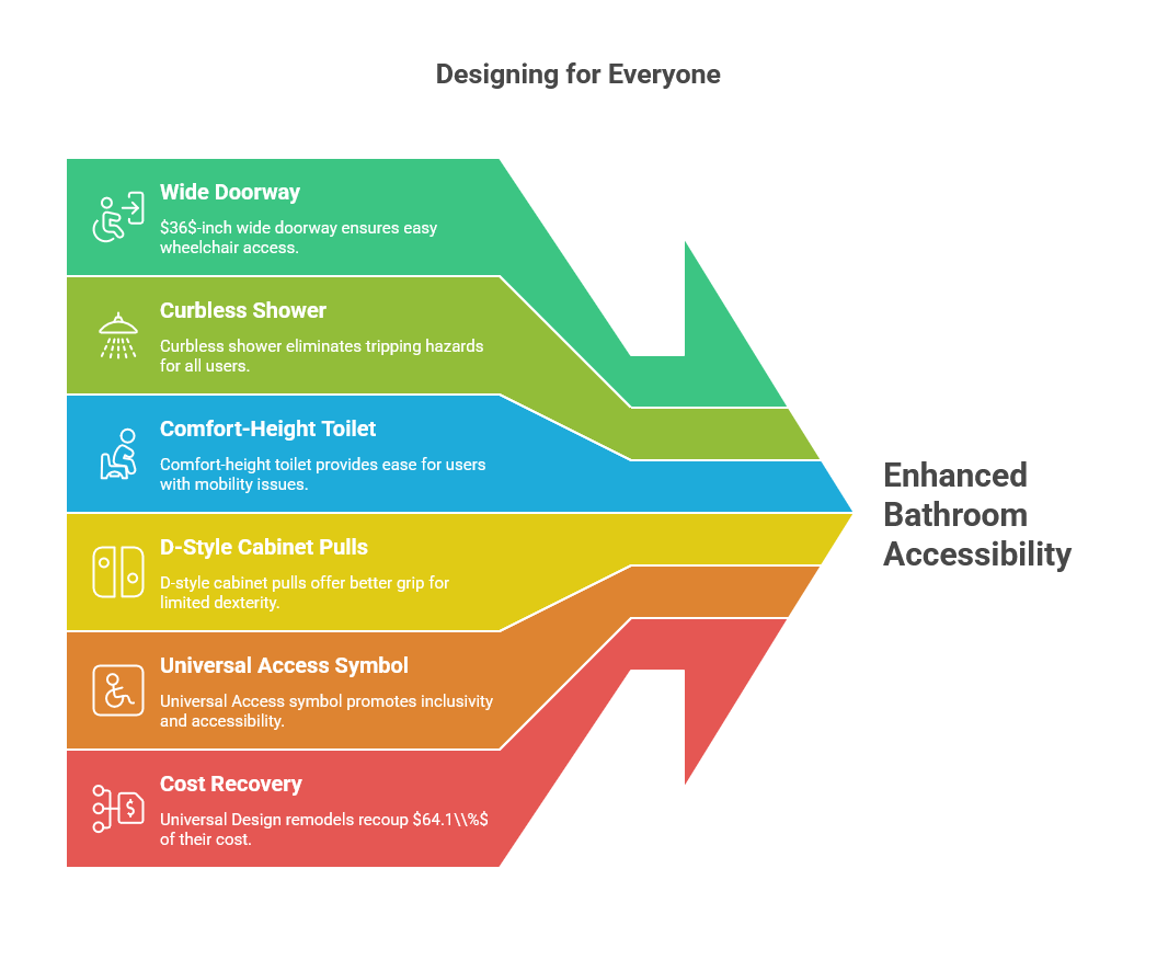 Universal design accessibility checklist for aging-in-place renovations