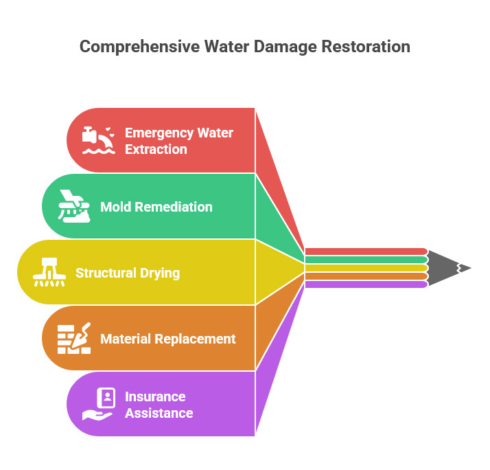 Water Damage Restoration in baytown texas