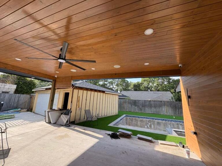 outdoor remodel in Kendleton texas