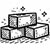 Bricks icon for fireplace and chimney repairs in Thompsons TX