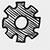 HVAC mechanical systems icon for energy efficiency