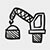 Heavy equipment icon for room additions in Meadows Place