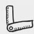 Measurement tool icon for project scope assessment in Tomball