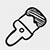 Wall replaster and painting costs icon