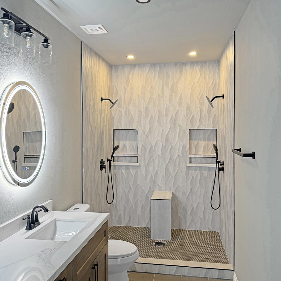 fast way for bathroom remodel in houston